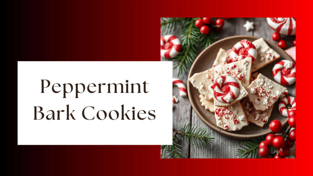 Peppermint Bark Cookies